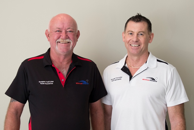 Darryl White and Rodney Hemaridis, founders of Whites Diesels Australia