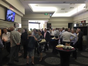 Clarks Logan reception 40th anniversary