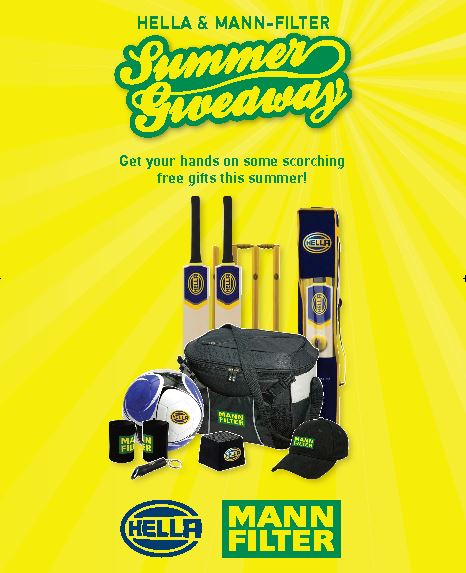 WIN Mann Filter Summer Giveaways purchase from Whites Diesels to win